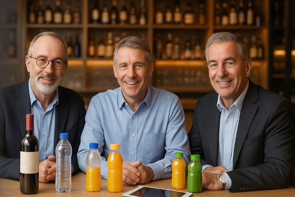 Il team BEVLINK durante una riunione commerciale